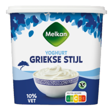 Melkan yoghurt Griekse stijl naturel 10%